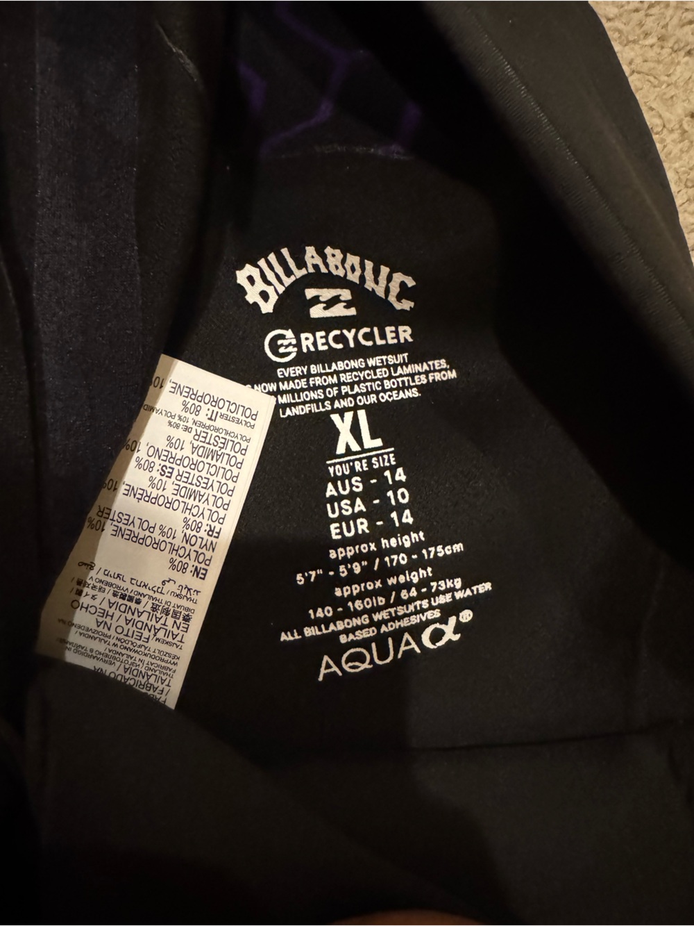 NWT Billabong Synergy Hooded Wetsuit - Picture 3 of 13